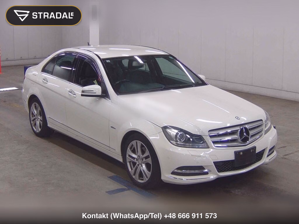 MERCEDES BENZ C-CLASS 4D C200 BLUEEFFICIENCY AVANTGARDE 2011, aukcja z Japonii, zdjęcie 1