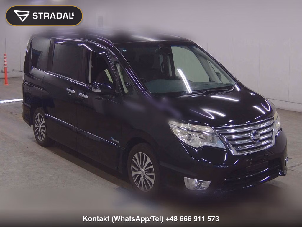 NISSAN SERENA 5D HIGHWAY STAR S-HYBRID 2014, aukcja z Japonii, zdjęcie 1