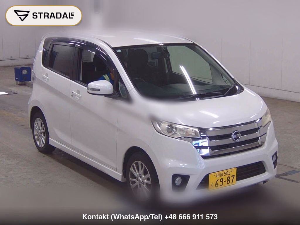 NISSAN DAYZ 4WD HIGHWAY STAR X 2014, aukcja z Japonii, zdjęcie 1