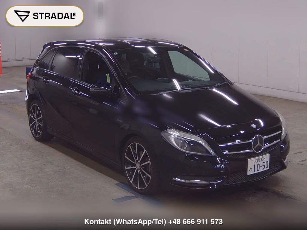 MERCEDES BENZ B-CLASS B180 BLUEEFFICIENCY SPORTS 2012, aukcja z Japonii, zdjęcie 1