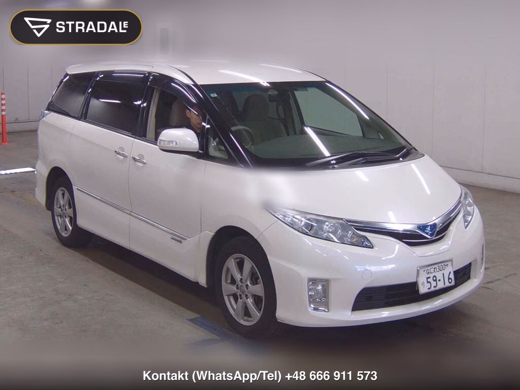 TOYOTA ESTIMA HYBRID 4WD X 2009, aukcja z Japonii, zdjęcie 1