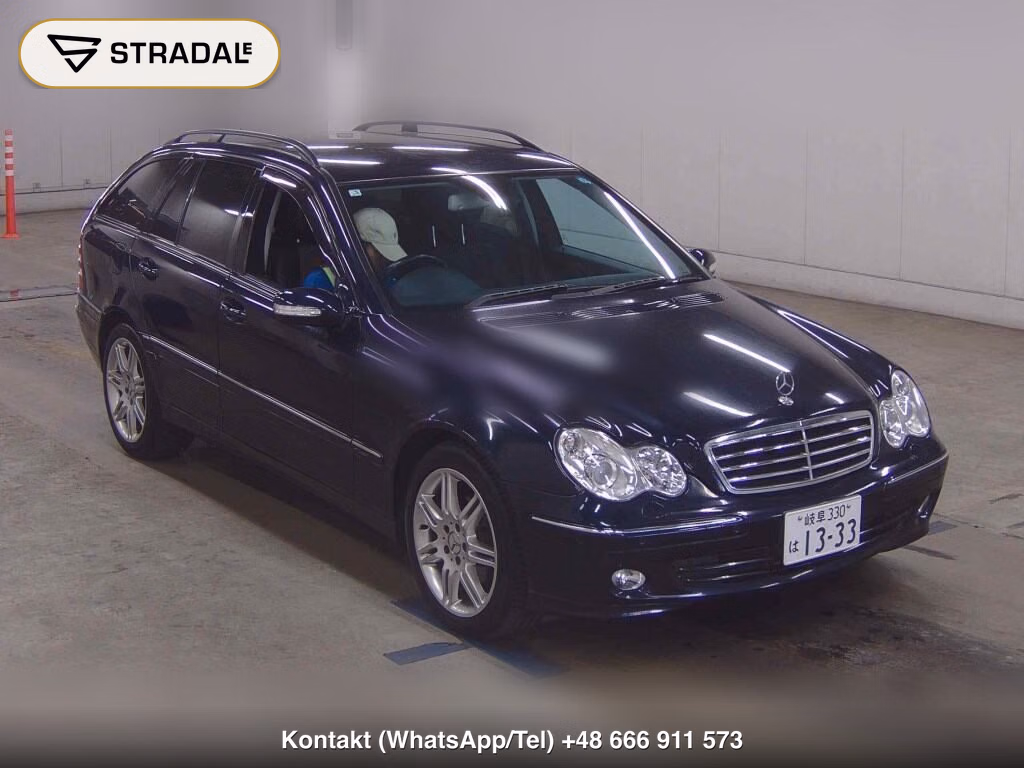MERCEDES BENZ C-CLASS STATIONWAGON C230 STATIONWAGON AVANTGARDE 2007, aukcja z Japonii, zdjęcie 1