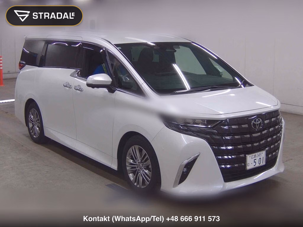 TOYOTA ALPHARD Z 2025, aukcja z Japonii, zdjęcie 1