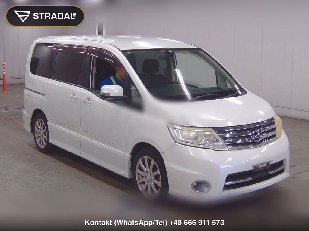 NISSAN SERENA 5D HIGHWAY STAR V SELECTION 2009, aukcja z Japonii, zdjęcie 1