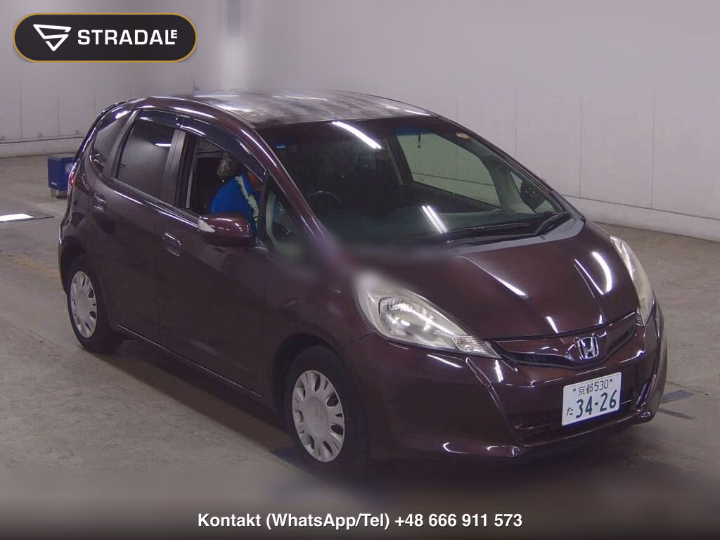 HONDA FIT SHES 2012, aukcja z Japonii, zdjęcie 1