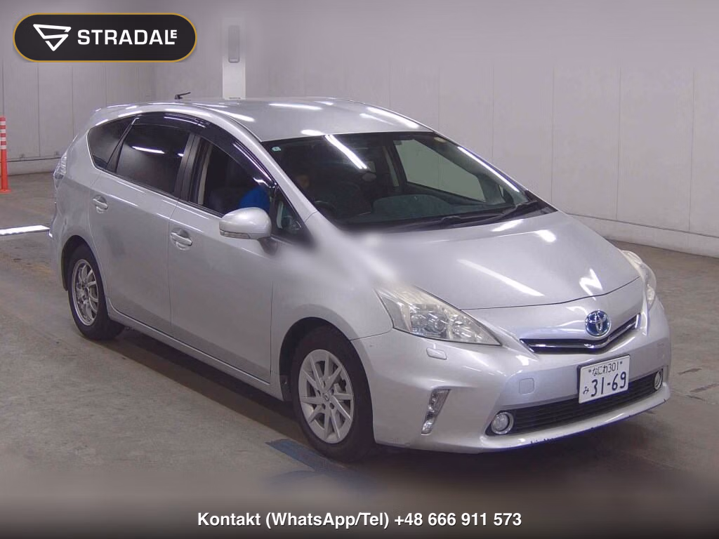 TOYOTA PRIUS ALPHA G 2012, aukcja z Japonii, zdjęcie 1