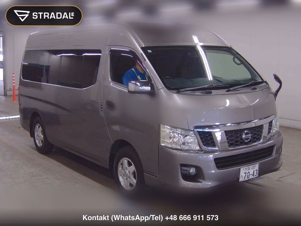 NISSAN NV350CARAVAN VAN 4D 4WD SUPER LONG WIDE DX TURBO CHROME GEAR PAC 2014, aukcja z Japonii, zdjęcie 1