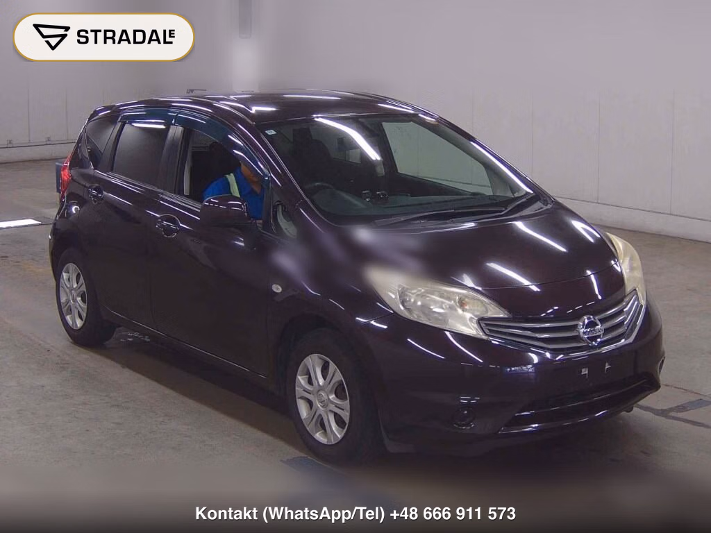 NISSAN NOTE X DIG-S 2012, aukcja z Japonii, zdjęcie 1