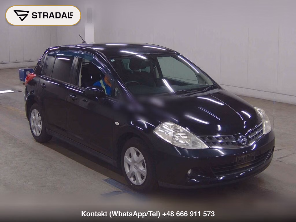 NISSAN TIIDA 15M 2009, aukcja z Japonii, zdjęcie 1