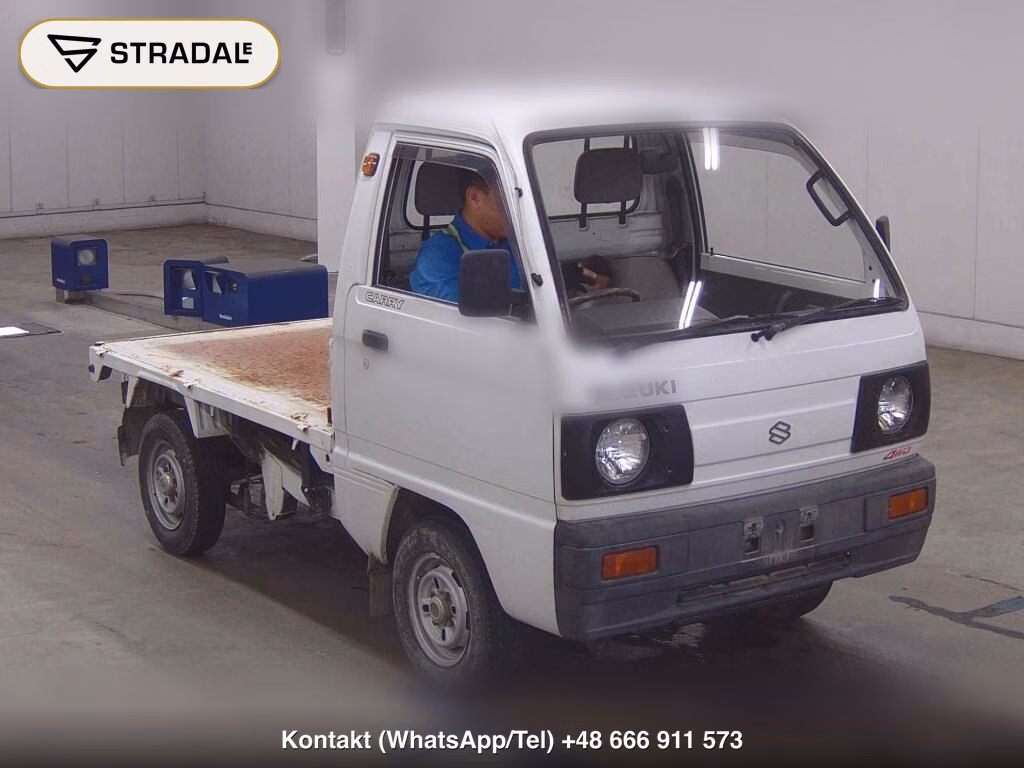SUZUKI CARRY TRUCK 4WD DUMP 1989, aukcja z Japonii, zdjęcie 1