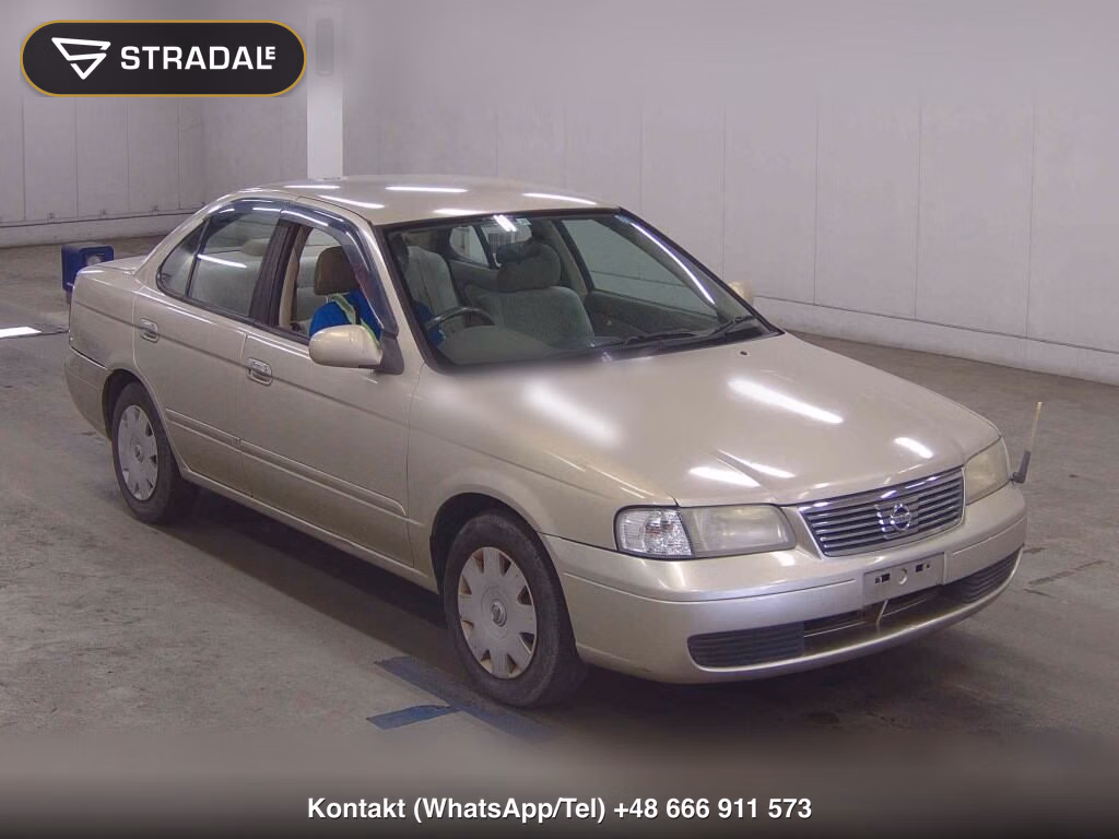 NISSAN SUNNY 4D EX SALOON 70TH-Ⅱ 2003, aukcja z Japonii, zdjęcie 1