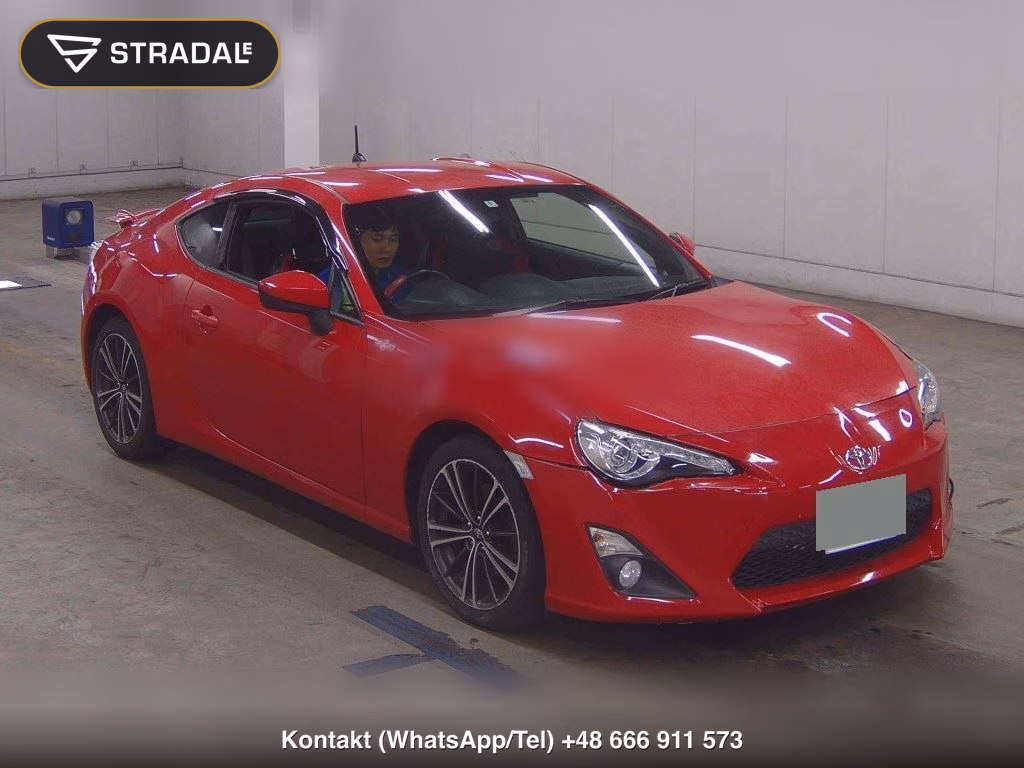 TOYOTA 86 GT 2013, aukcja z Japonii, zdjęcie 1