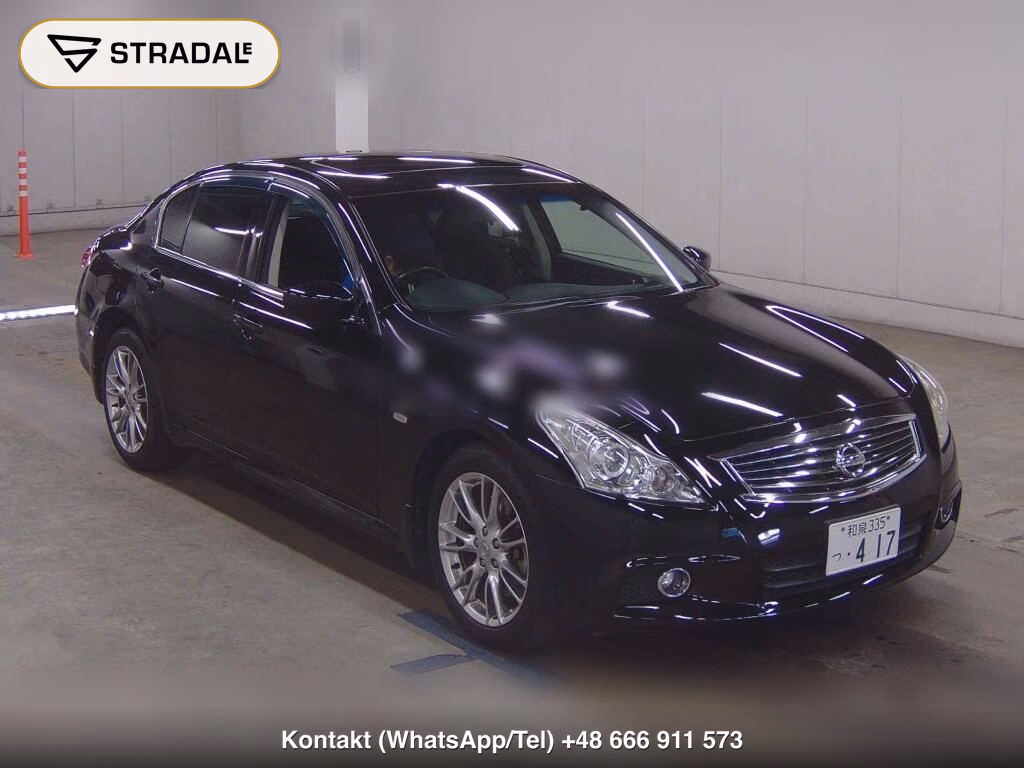 NISSAN SKYLINE 4D 250GT TYPE S 2011, aukcja z Japonii, zdjęcie 1