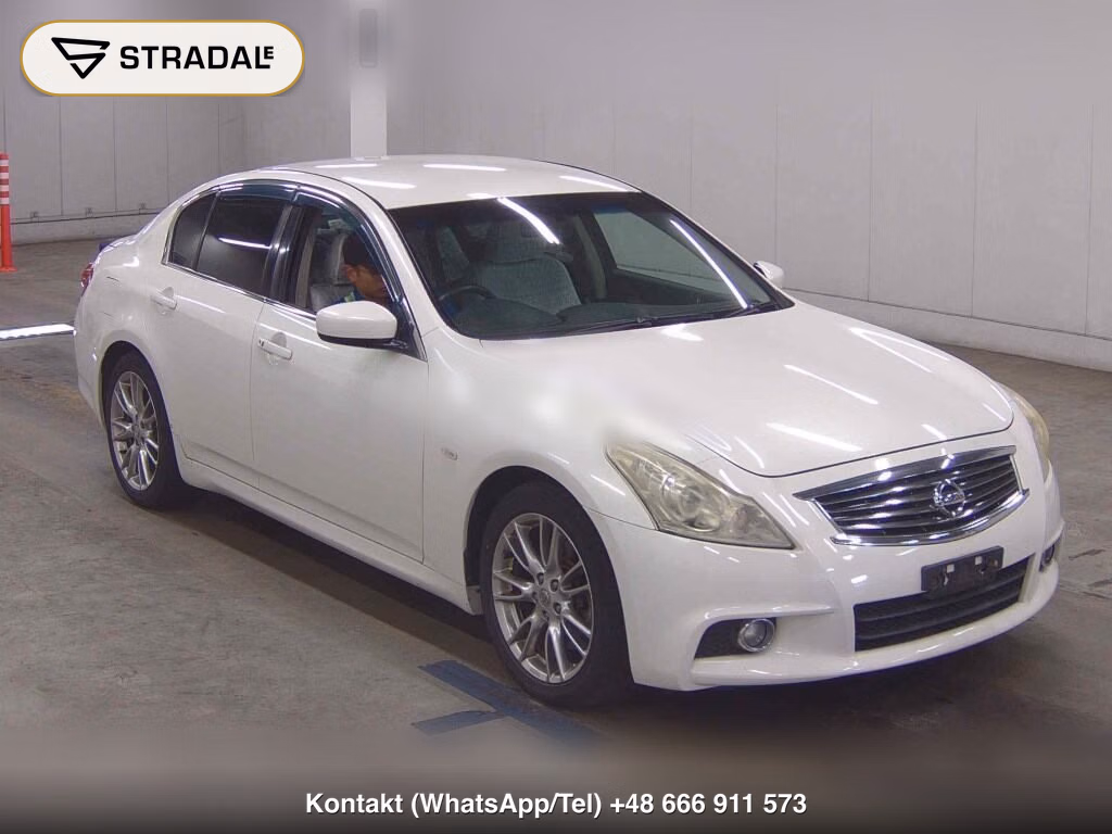 NISSAN SKYLINE 4D 250GT TYPE S 2010, aukcja z Japonii, zdjęcie 1