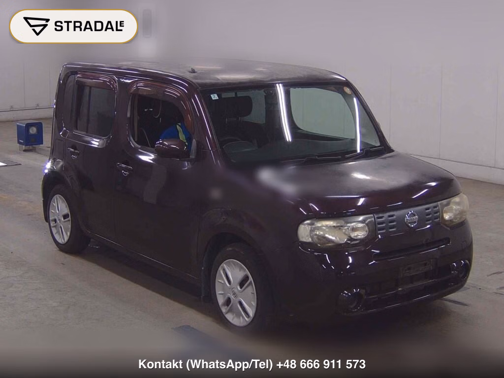 NISSAN CUBE 15X INDIGO + PLASMA 2012, aukcja z Japonii, zdjęcie 1