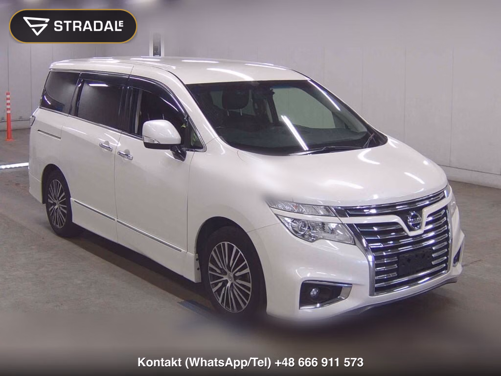 NISSAN ELGRAND 5D 250 HIGHWAY STAR 2015, aukcja z Japonii, zdjęcie 1