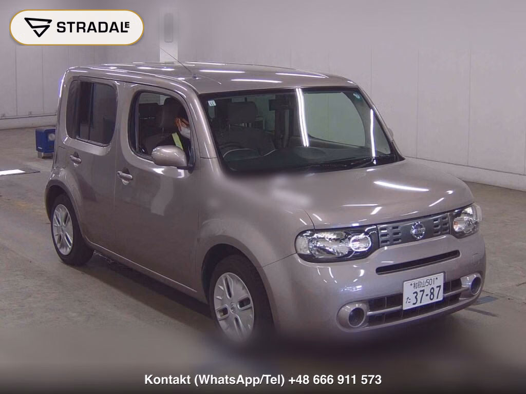 NISSAN CUBE 15X 2015, aukcja z Japonii, zdjęcie 1