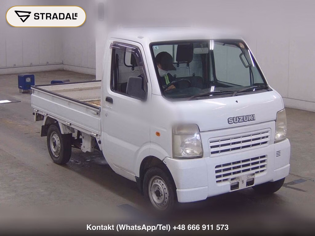 SUZUKI CARRY TRUCK 4WD KC AIR CONDITIONING POWER STEERING 2007, aukcja z Japonii, zdjęcie 1