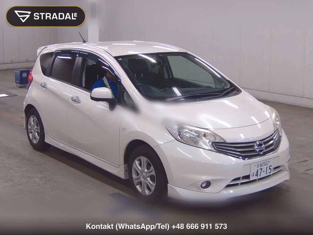 NISSAN NOTE MEDALIST 2012, aukcja z Japonii, zdjęcie 1