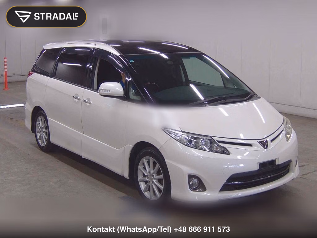 TOYOTA ESTIMA 5D 2.4 AERAS G EDITION 2009, aukcja z Japonii, zdjęcie 1