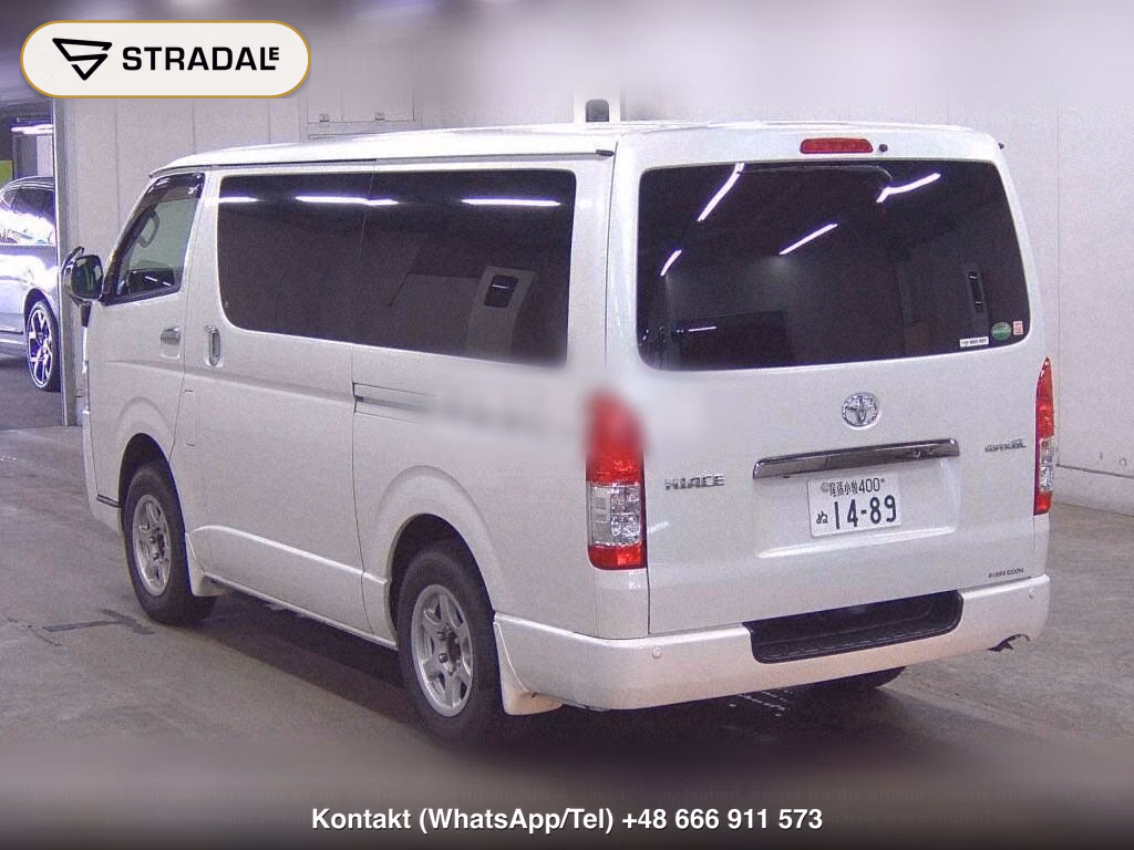 TOYOTA HIACE VAN 5D 4WD LONG SUPER GL DARK PRIME, miniaturka 3