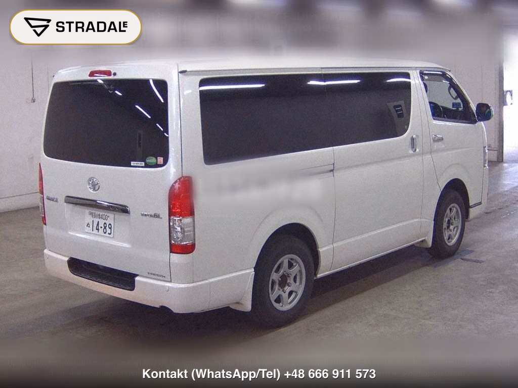 TOYOTA HIACE VAN 5D 4WD LONG SUPER GL DARK PRIME, miniaturka 6