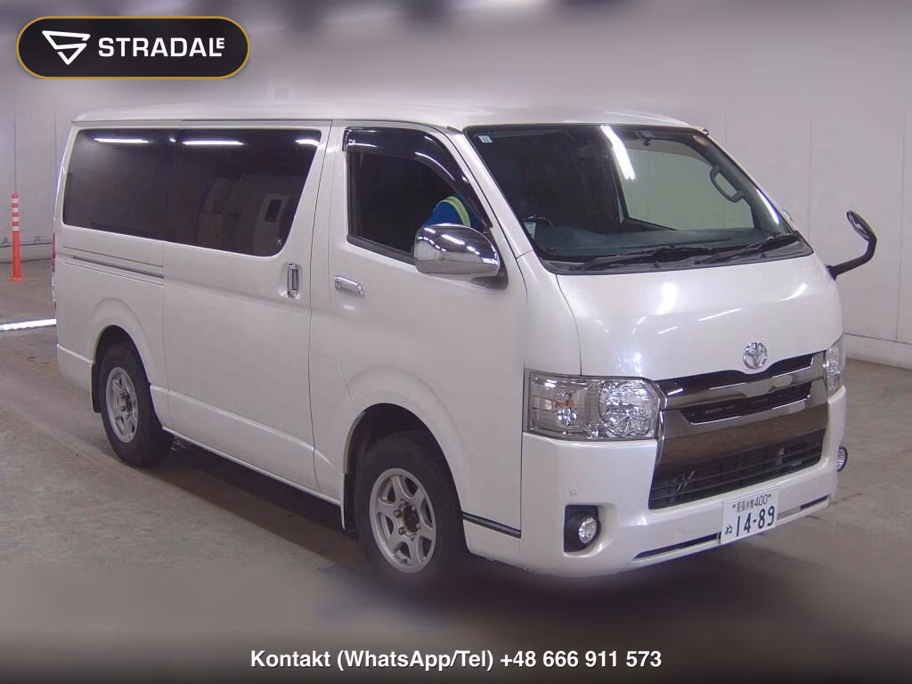TOYOTA HIACE VAN 5D 4WD LONG SUPER GL DARK PRIME 2016, aukcja z Japonii, zdjęcie 1