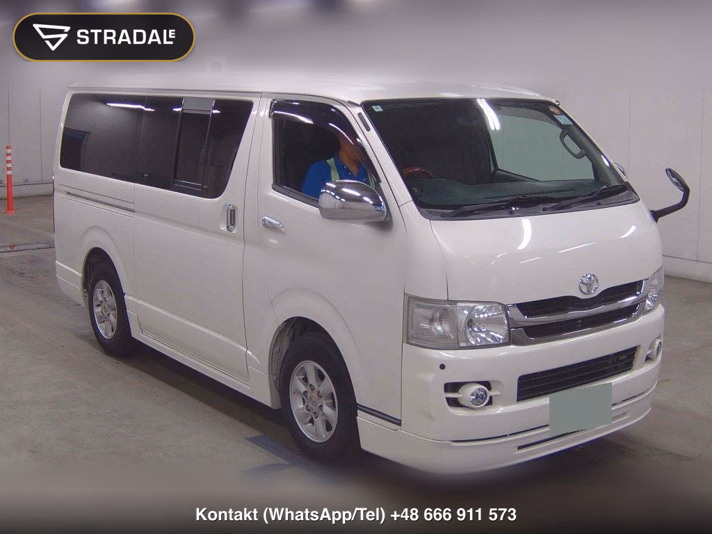TOYOTA HIACE VAN 5D LONG SUPER GL 2010, aukcja z Japonii, zdjęcie 1