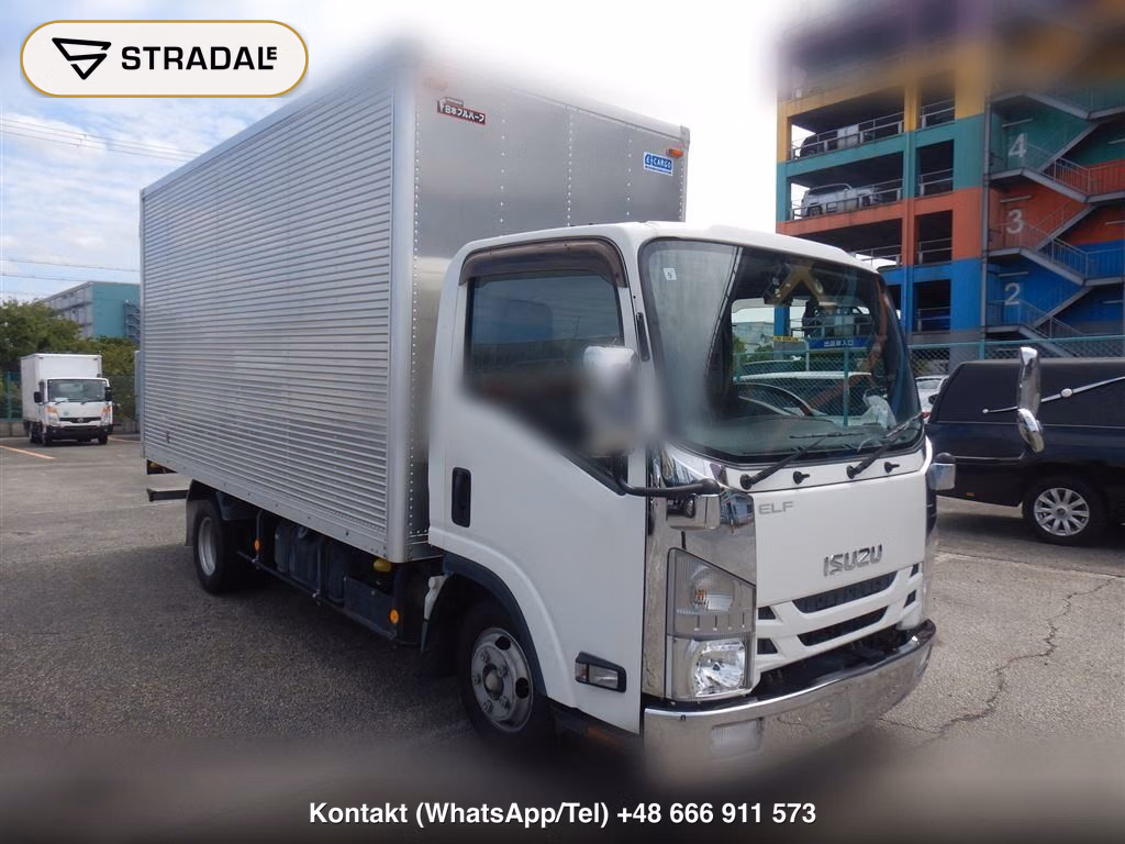 ISUZU ELF TRUCK 2D PANEL VAN 2017, aukcja z Japonii, zdjęcie 1