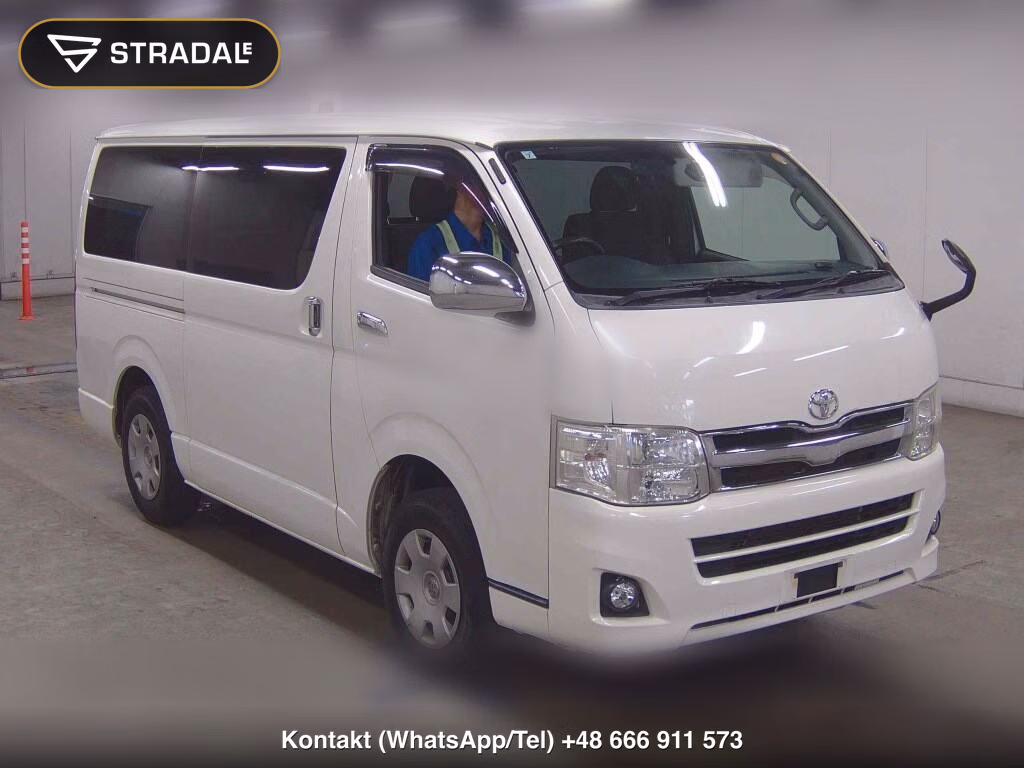 TOYOTA HIACE VAN 5D 4WD LONG SUPER GL 2011, aukcja z Japonii, zdjęcie 1