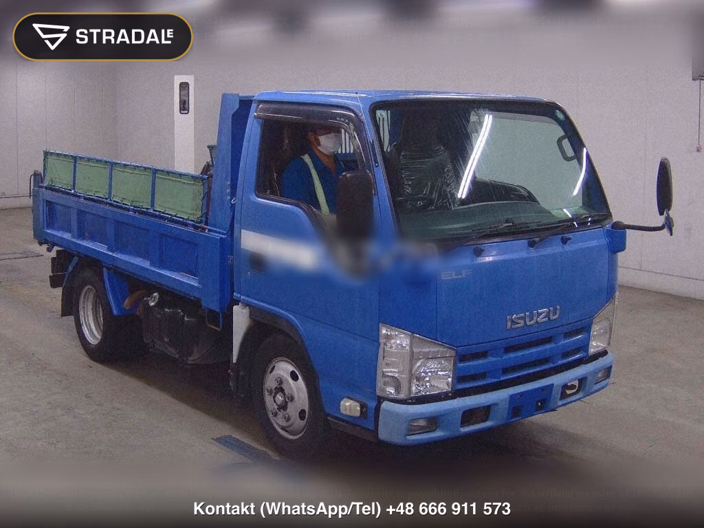 ISUZU ELF TRUCK 2D STRENGTHEN FULL FLATLOW DUMP, miniaturka 2