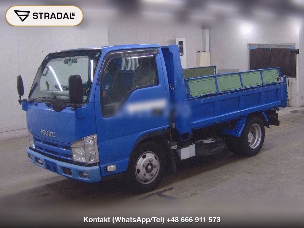 ISUZU ELF TRUCK 2D STRENGTHEN FULL FLATLOW DUMP, miniaturka 5