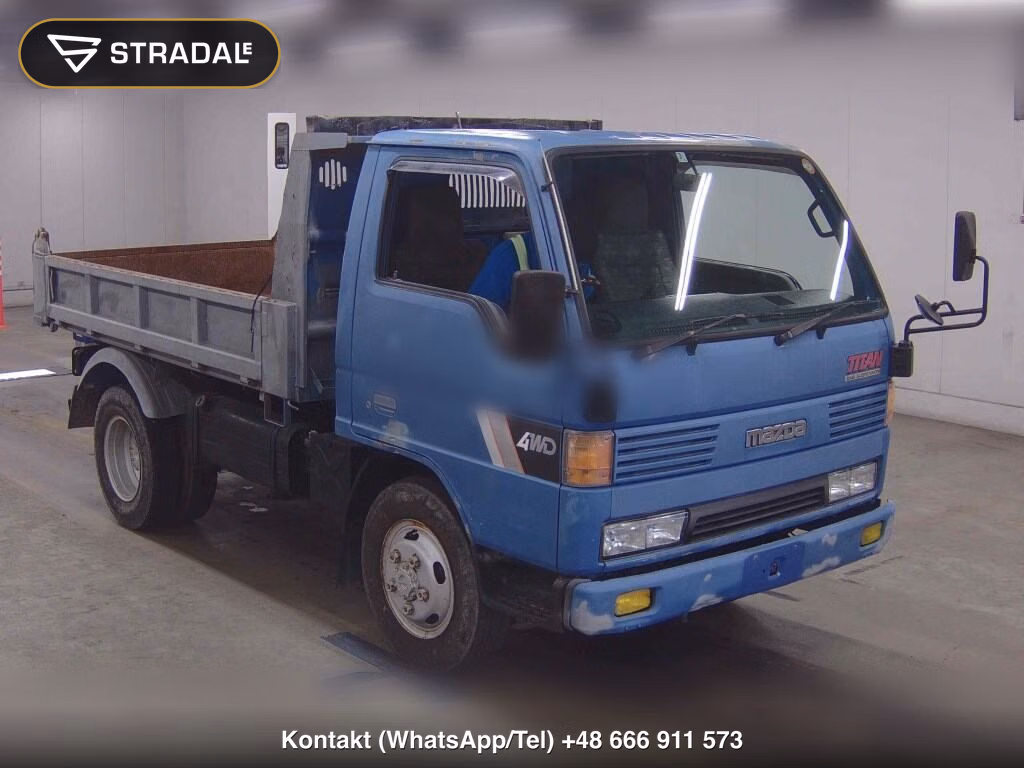 MAZDA TITAN TRUCK 2D 4WD DUMP 1992, aukcja z Japonii, zdjęcie 1