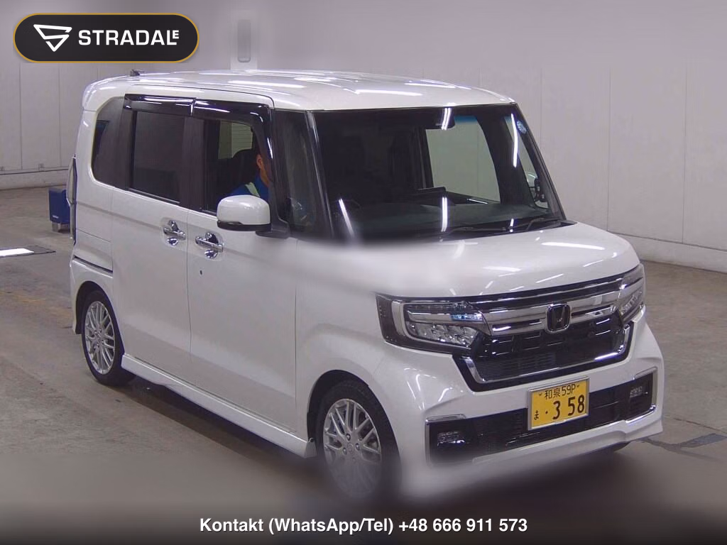 HONDA N-BOX CUSTOM L・TURBO 2022, aukcja z Japonii, zdjęcie 1