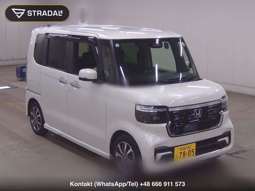 HONDA N-BOX CUSTOM BASE GRADE 2025, aukcja z Japonii, zdjęcie 1