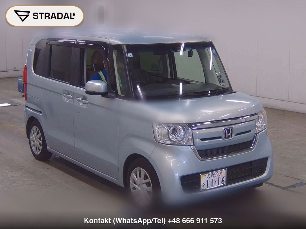 HONDA N-BOX G・EX TURBO HONDA SENSING 2020, aukcja z Japonii, zdjęcie 1