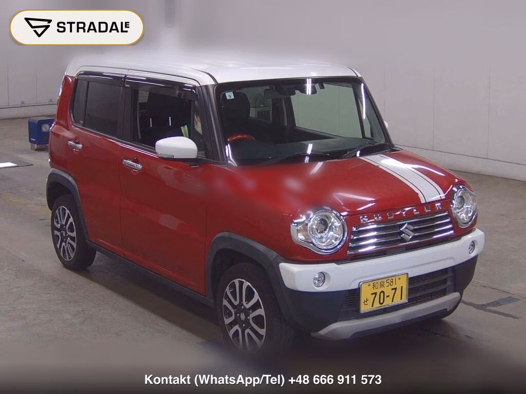 SUZUKI HUSTLER J STYLE Ⅱ 2017, aukcja z Japonii, zdjęcie 1