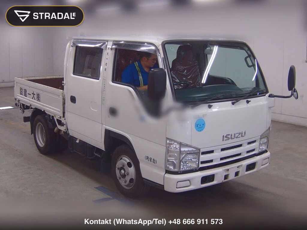 ISUZU ELF TRUCK 4D W CAB 2008, aukcja z Japonii, zdjęcie 1