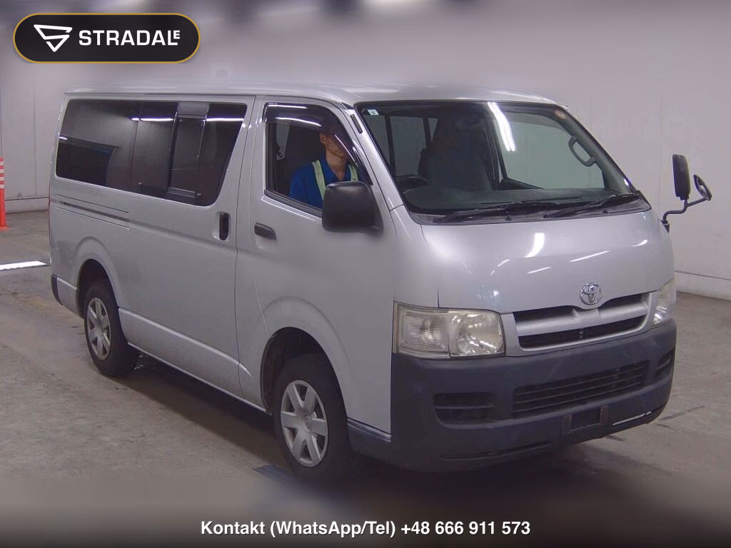 TOYOTA HIACE VAN 5D DX 2006, aukcja z Japonii, zdjęcie 1