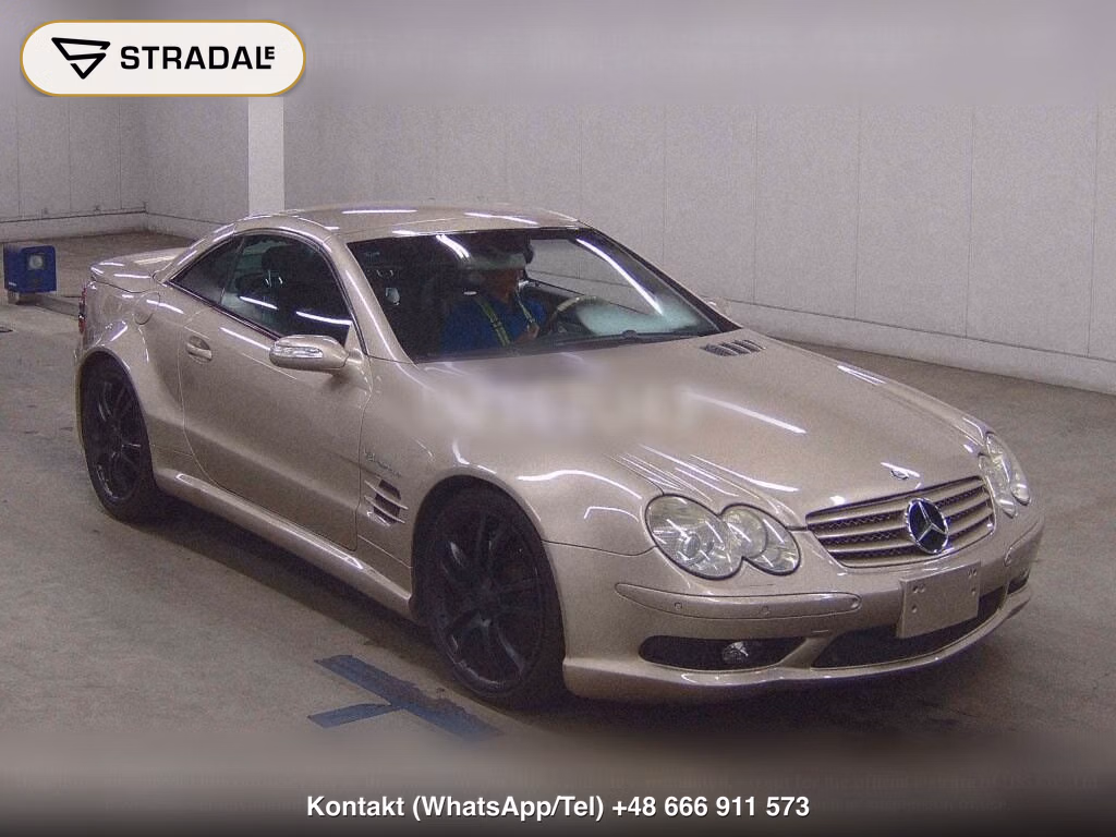 MERCEDES BENZ SL OP SL55 AMG 2004, aukcja z Japonii, zdjęcie 1