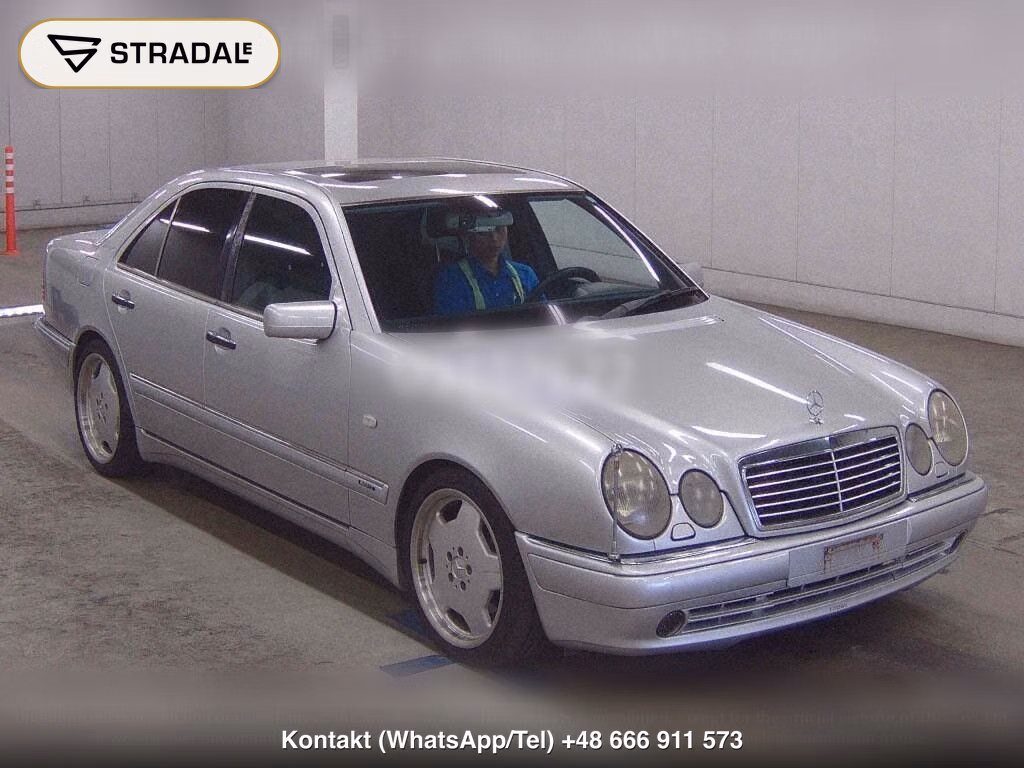 MERCEDES BENZ E-CLASS 4D 1996, aukcja z Japonii, zdjęcie 1