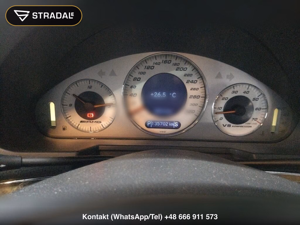 MERCEDES BENZ E-CLASS 4D E55 AMG, miniaturka 7