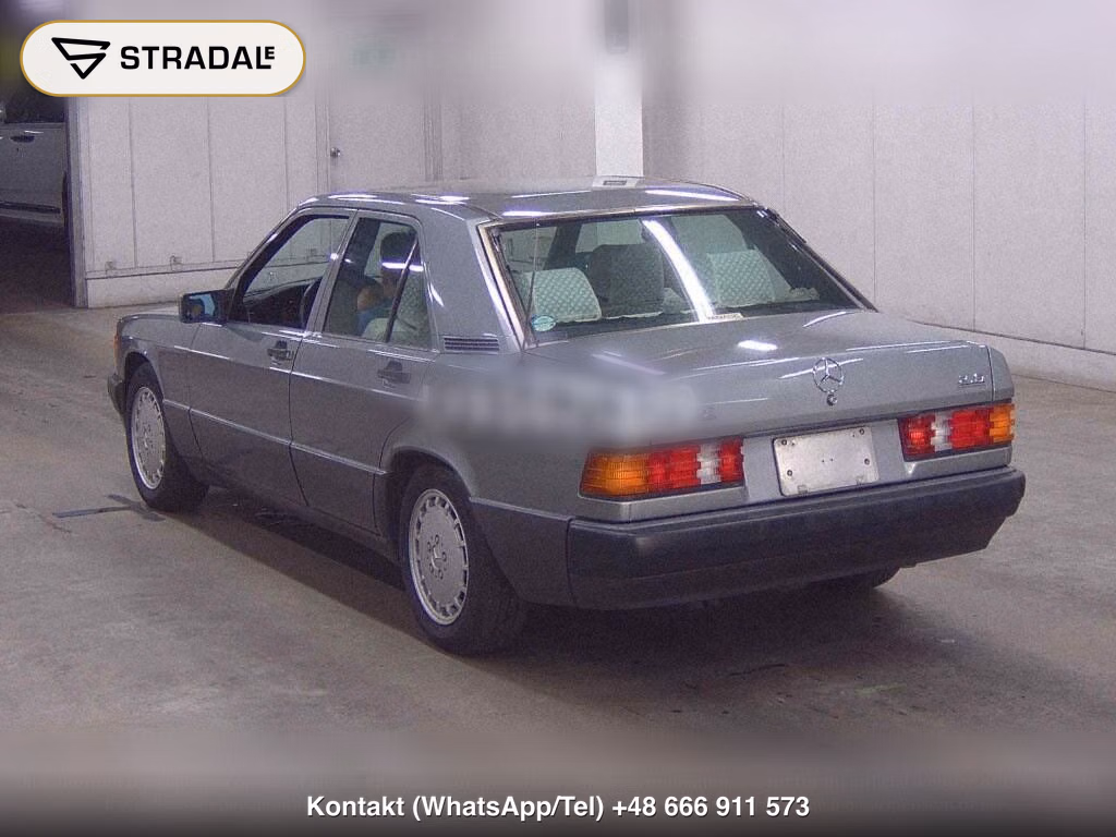 MERCEDES BENZ 190 CLASS 190E2.6 1991, aukcja z Japonii, zdjęcie 1