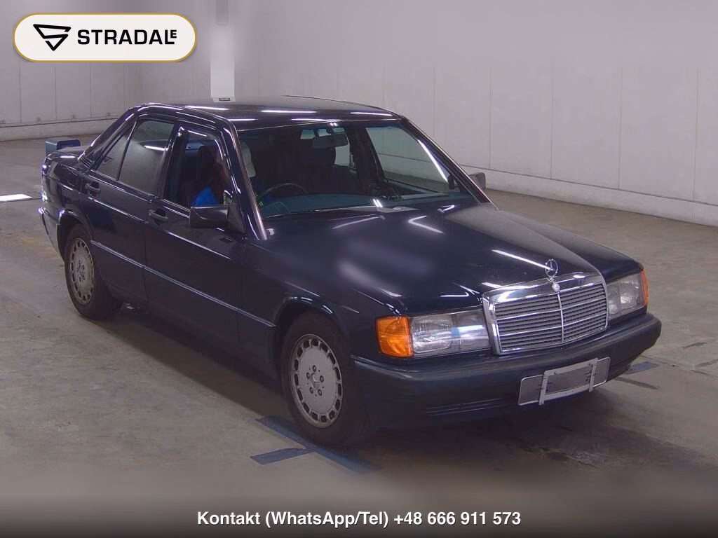 MERCEDES BENZ 190 CLASS 190D2.5 1991, aukcja z Japonii, zdjęcie 1