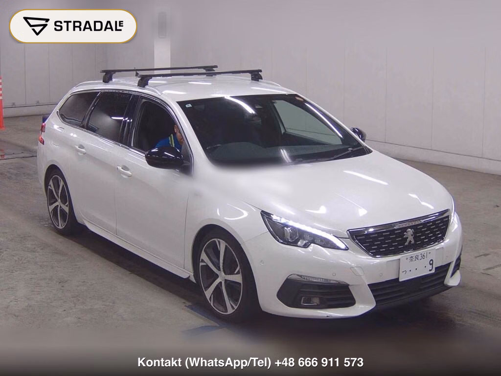 PEUGEOT 308 WG SW GT BLUE HDI 2018, aukcja z Japonii, zdjęcie 1