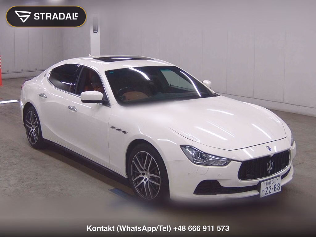 MASERATI GHIBLI 4D BASE GRADE 2014, aukcja z Japonii, zdjęcie 1