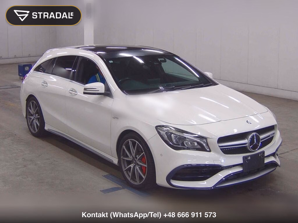 MERCEDES AMG CLA-CLASS SHOOTING BRAKE 4WD CLA45 4MATIC SHOOTING BRAKE 2017, aukcja z Japonii, zdjęcie 1