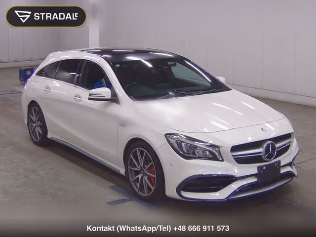 MERCEDES AMG CLA-CLASS SHOOTING BRAKE 4WD CLA45 4MATIC SHOOTING BRAKE 2017, samochód z aukcji Japonii