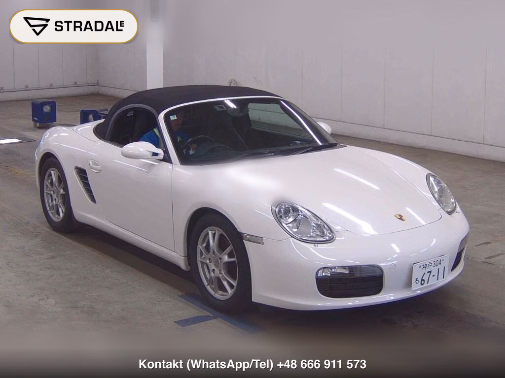 PORSCHE BOXSTER BOXSTER 2006, aukcja z Japonii, zdjęcie 1