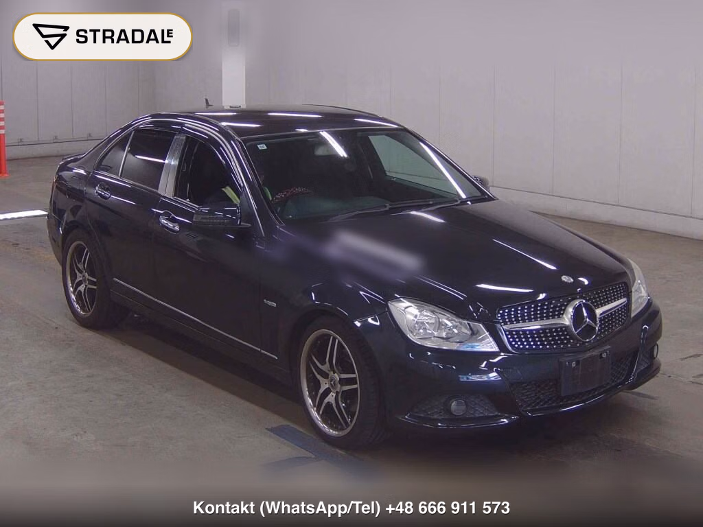 MERCEDES BENZ C-CLASS 4D C200 BLUEEFFICIENCY 2011, aukcja z Japonii, zdjęcie 1